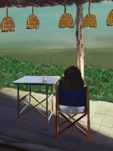 Friedlicher Ausblick im Freien von Osheensgallery