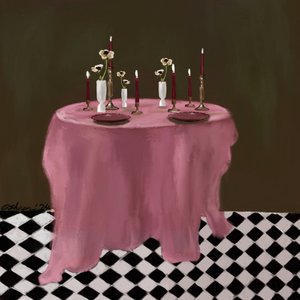 Romantische Tischdekoration von Osheensgallery