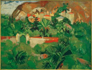 Italienische Landschaft mit Tor, Levanto von Oskar Moll