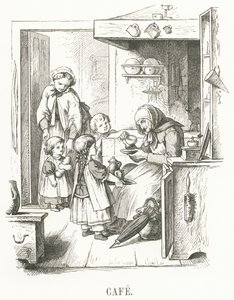 Café von Oskar Pletsch