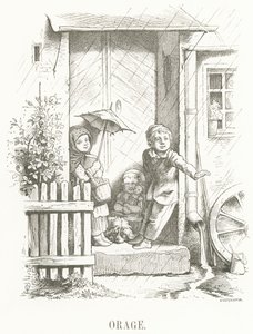 Gewitter von Oskar Pletsch