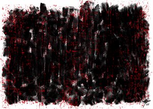 Grunge-Farbspritzer