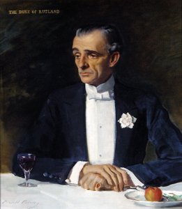 John Manners, 9. Duke of Rutland von Oswald Hornby Joseph Birley