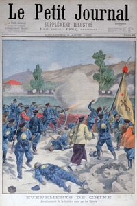 Invasion der russischen Grenze durch die Chinesen, 1900 von Oswaldo Tofani