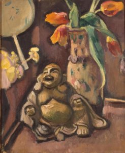 Stillleben mit einer Buddha-Statuette von Othon Friesz