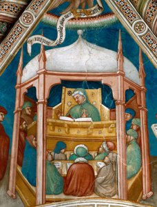 Der heilige Augustinus lehrt Rhetorik in Karthago von Ottaviano Nelli