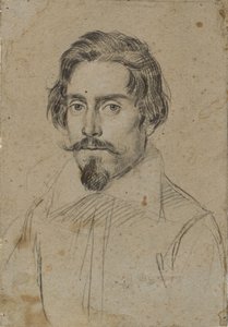 Porträt eines Mannes, Halbfigur nach links gewandt von Ottavio Mario Leoni