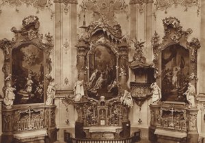 Klosterkirche von Ettal, Seitenaltäre von Otto Ballerstedt