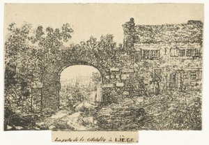 Zitadellentor in Lüttich von Otto Baron Howen