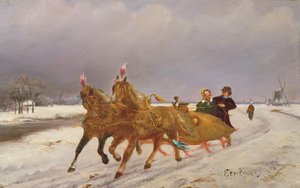 Troika im Schnee