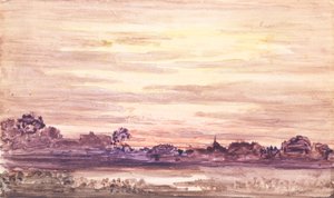 Sonnenuntergang nach dem Sturm, ca. 1900