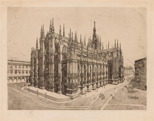 Kathedrale, Mailand von Otto H. Bacher