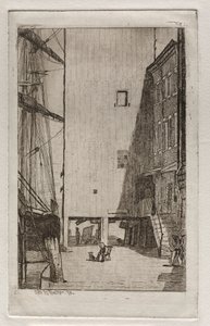 Schiff und Aufzug von Otto H. Bacher