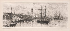 Schifffahrt und der Dogenpalast, 1888