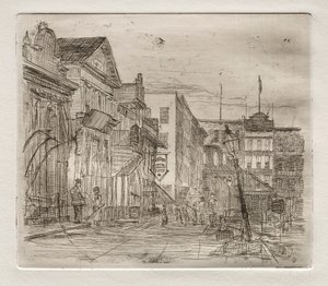 Südwestecke, öffentlicher Platz, Cleveland, 1878