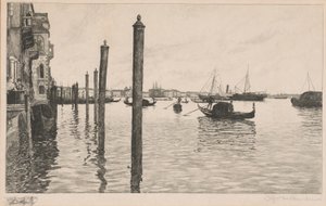 Canal Grande, Venedig von Otto Henry Bacher