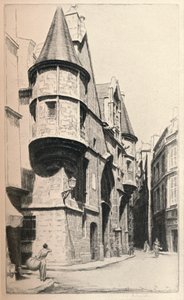 Hotel de Sens, 1915