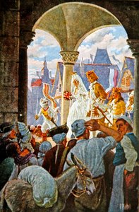Die Hochzeit des Marquis von Carabas und der Prinzessin, Illustration aus 