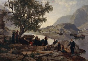 Teil des Fjords