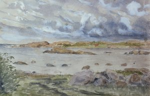 Meer- und Landschaftsskizze