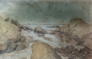 Meer- und Landschaftsskizzen