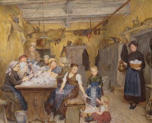 Federn und Daunen, 1884