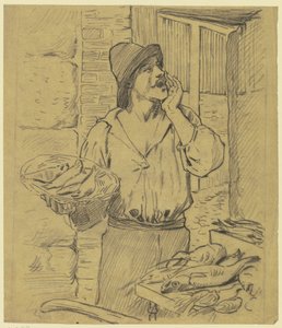 Fischhändler von Otto Scholderer