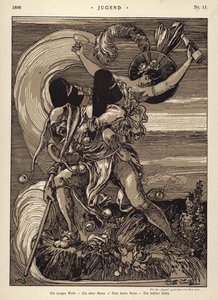 Eine junge Frau - ein alter Mann - eine harte Nuss - ein hohler Zahn von Otto Seitz
