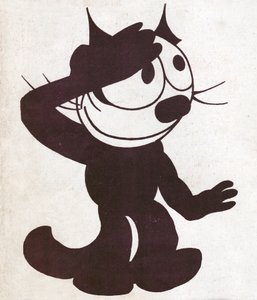 Felix die Katze. Felix die Katze. (Illustration, ca. 1930) von Otto and Sullivan Pat Messmer