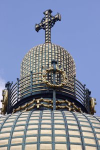 Am Steinhof (Kirche St. Leopold) - Kirchendom, Wien, Österreich von Otto Wagner