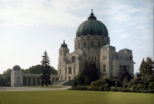 Blick auf das Familiengrab des Architekten Otto Wagner (1841-1918) von Otto Wagner