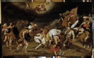 Die Bekehrung des Heiligen Paulus auf dem Weg nach Damaskus im Jahr 42 n. Chr. von Otto van Veen