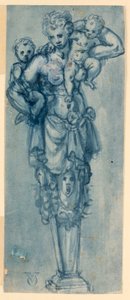 Entwurf für eine Endfigur der Nächstenliebe von Otto van Veen