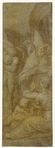 Der heilige Nikolaus rettet die Stadt Myra vor der Hungersnot