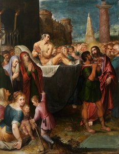 Auferweckung des jungen Mannes von Nain von Otto van Veen