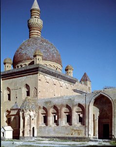 Hof und Moschee des Ishak-Pasa-Palastes