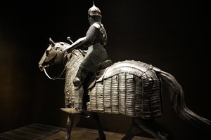 Osmanische Rüstung eines Reiters und eines Pferdes (Ende des 15. Jahrhunderts - Anfang des 16. Jahrhunderts)