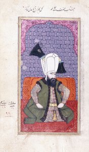 Porträt von Sultan Ahmed III