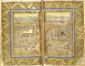 Ansichten von Mekka und Medina, um 1794-95