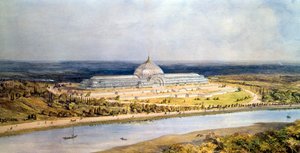 Entwurf für die Industrieausstellung, Wien, 1873, ca. 1830-1873 von Owen Jones