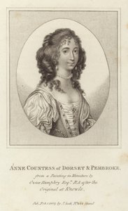 Anne Gräfin von Dorset und Pembroke von Ozias Humphry