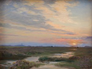 Abend in Skagen von Peder Severin Krøyer