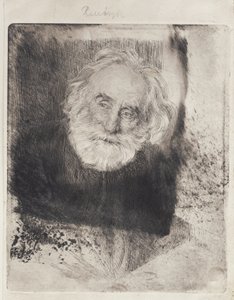 Porträt von Vilhelm Kyhn von Peder Severin Krøyer