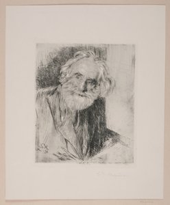 Porträt von Vilhelm Kyhn von Peder Severin Krøyer