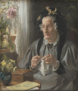 Porträt von Konferenzrätin S.A. Casse geb. Engelbreth