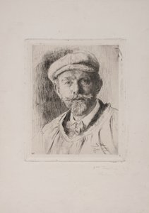 Selbstporträt von Peder Severin Krøyer