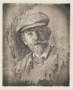 Selbstporträt von Peder Severin Krøyer