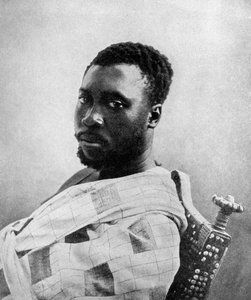 Prempeh, letzter König der Ashanti, Ghana, 1922 von P. A. McCann