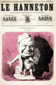 Sainte-Beuve - von Bernay, in „Le Hanneton“ vom 03.10.1867 von P. Bernay
