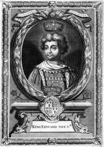 König Eduard V. von England, 1470-1483 von P. Vanderbanck